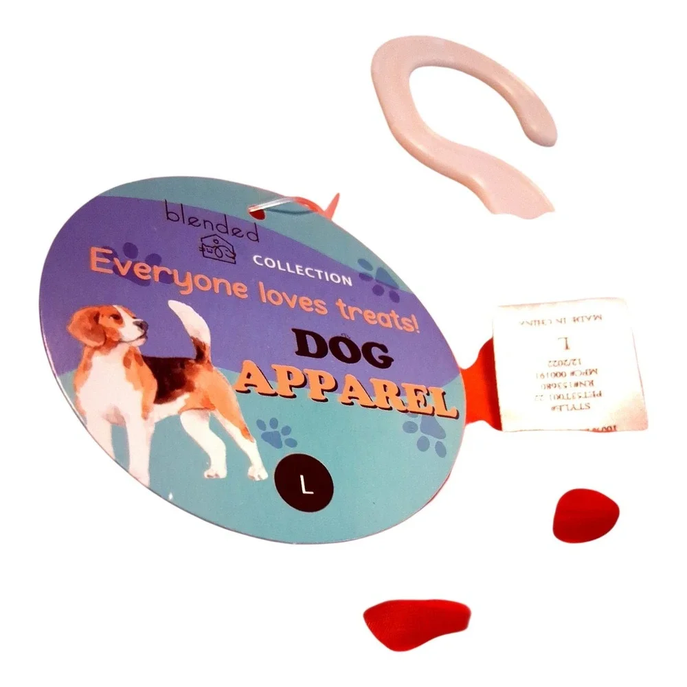 Blended Collection‎ Dog Apparel Clothes Woodstock  Dog Shirt T-shirt Size L Pink